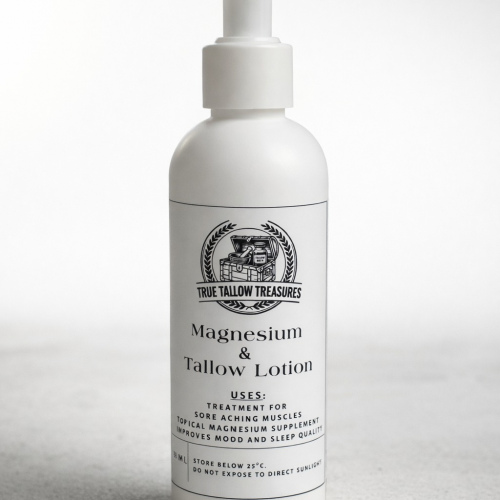Magnesium and Tallow Lotion